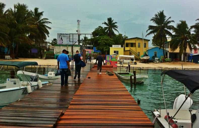 caye caulker water taxi