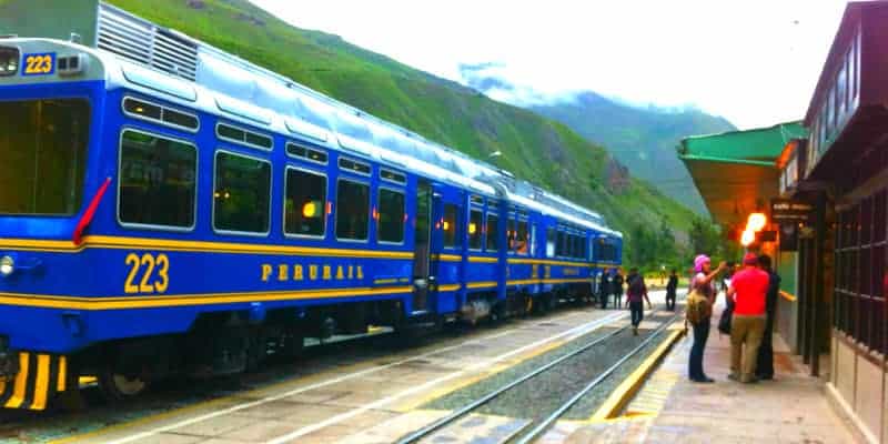 Stazione treni Ollantaytambo