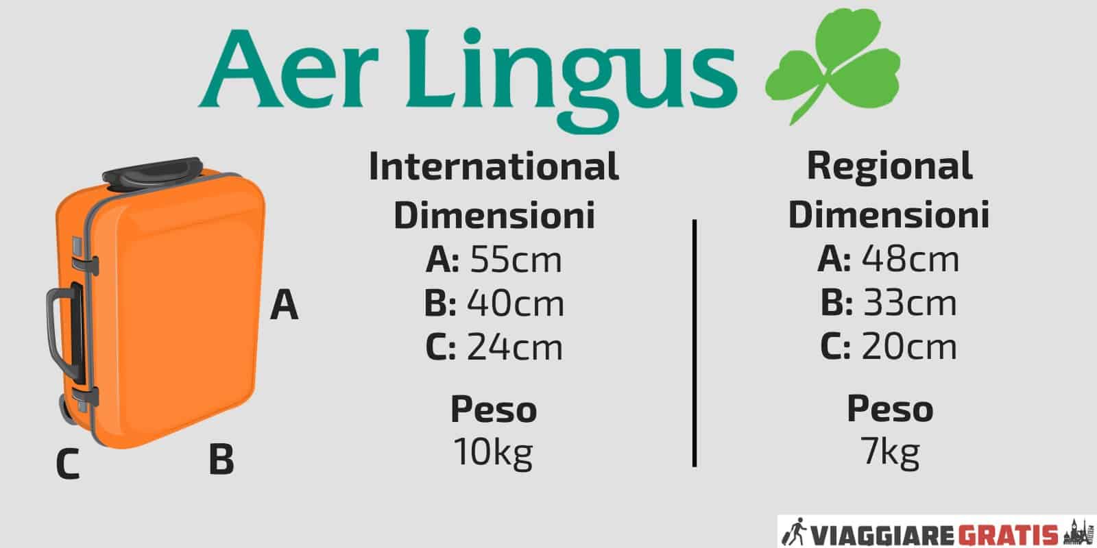 Bagaglio a Mano Aer Lingus