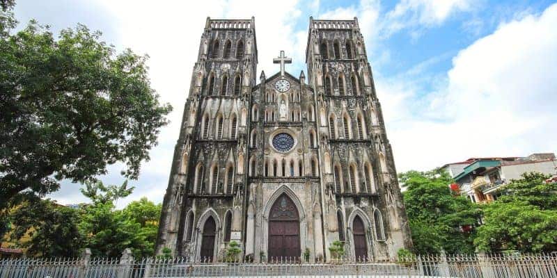 Cattedrale Hanoi capitale Vietnam