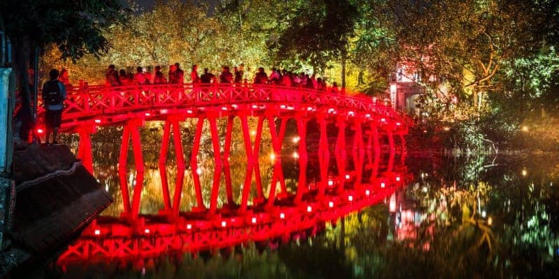 Lago Hoan Kiem Hanoi