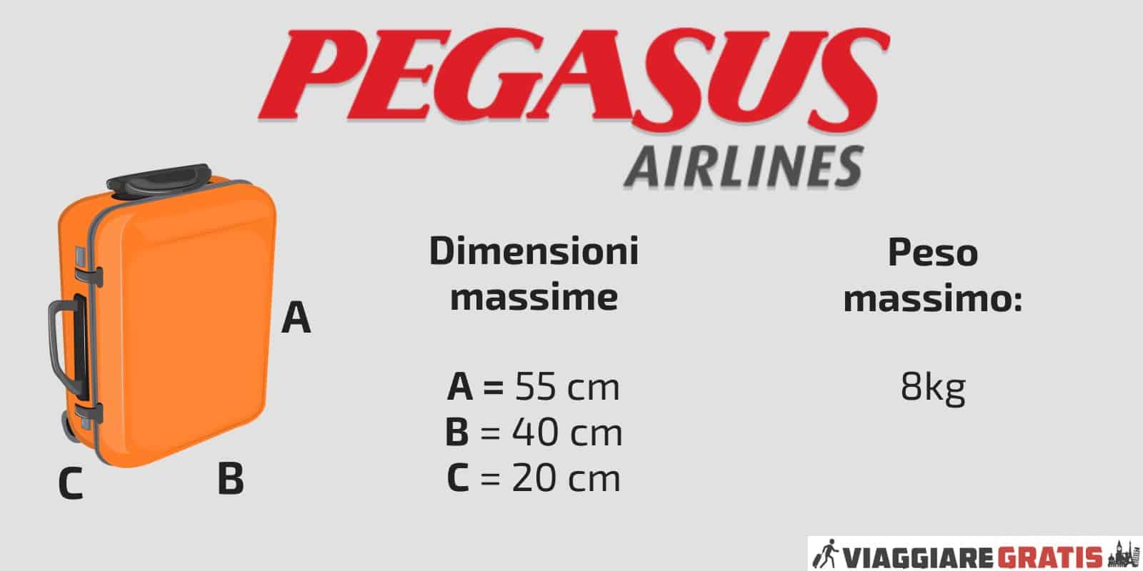 Bagaglio a mano Pegasus Airlines