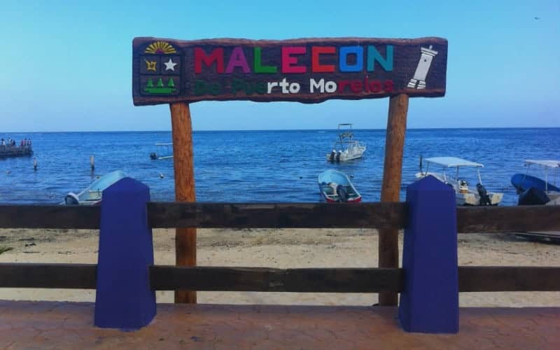 malecon puerto morelos