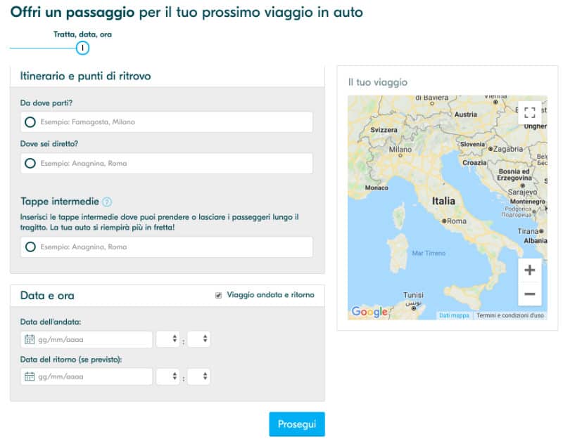 come funziona BlaBlaCar