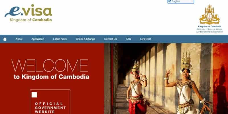 e visa cambogia