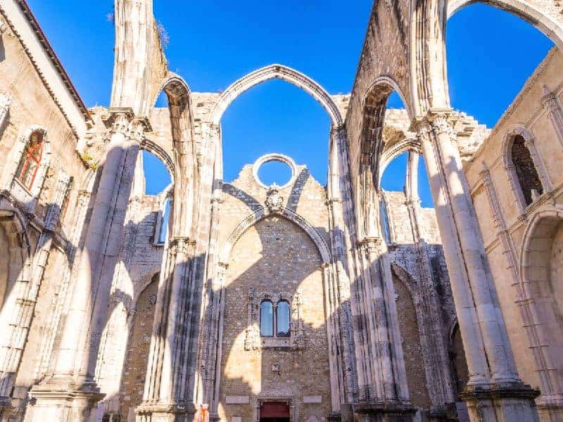 Convento do Carmo Lisbona luoghi di interesse