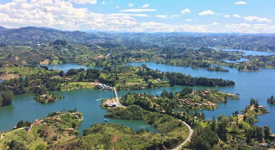 Embalse Guatape escursioni Medellin