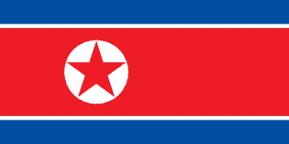 Bandiera Corea del Nord