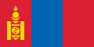 Bandiera Mongolia