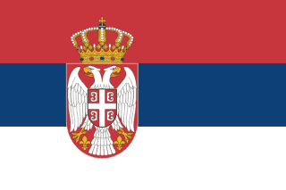 Bandiera Serbia