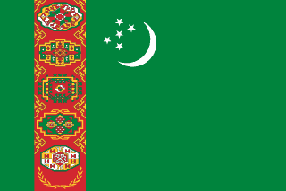 Bandiera Turkmenistan