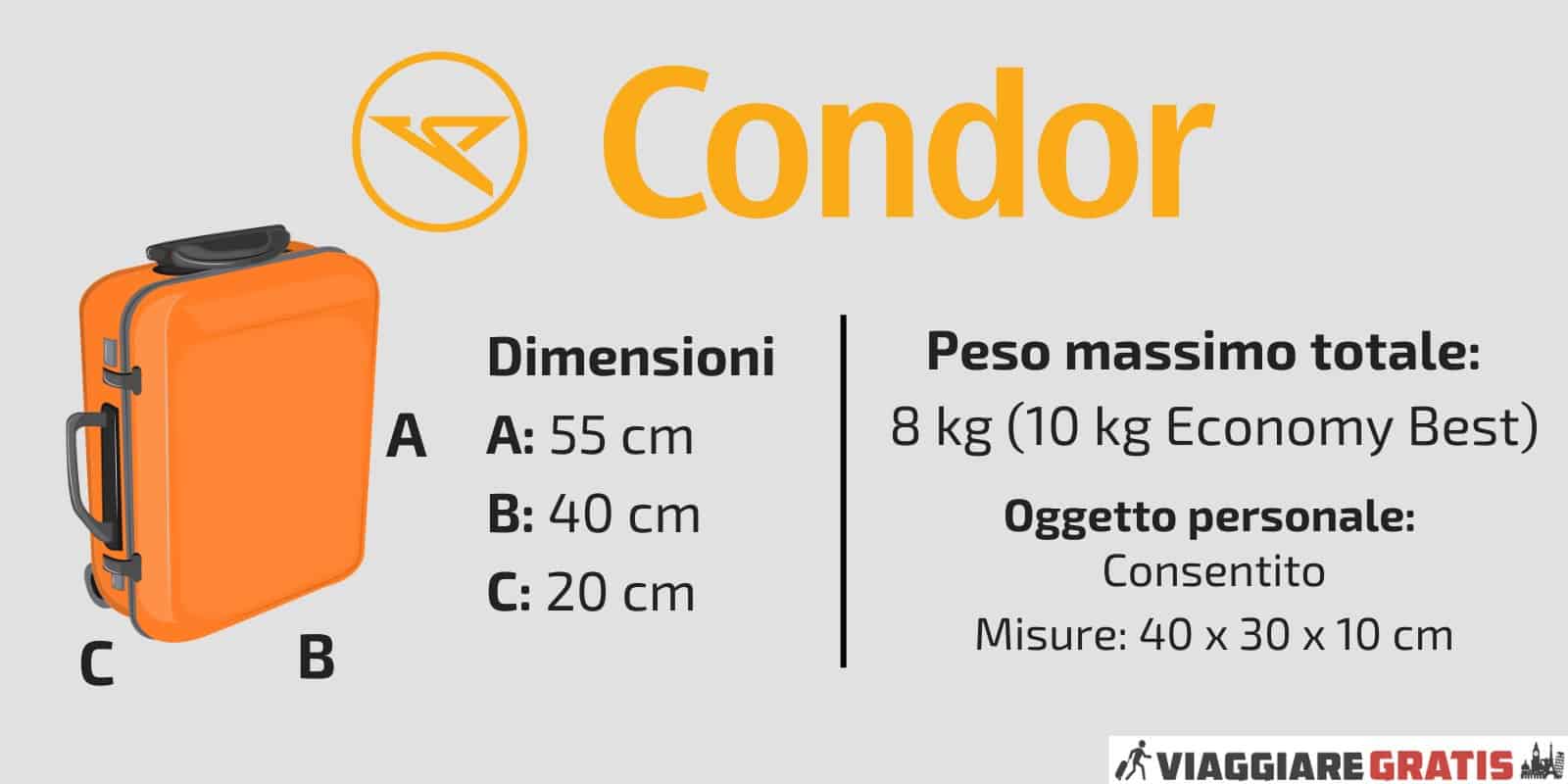 Bagaglio a Mano Condor Air