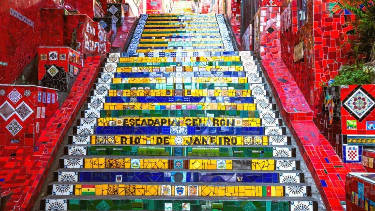 Scalinata Selaron Rio de Janeiro cosa vedere