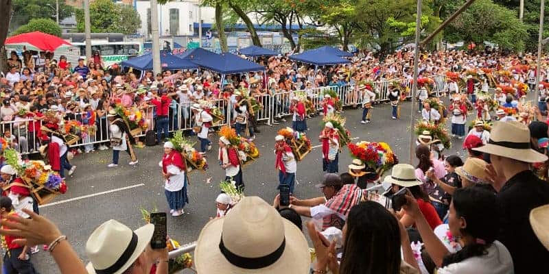 Silleteros feria de flores Medellin