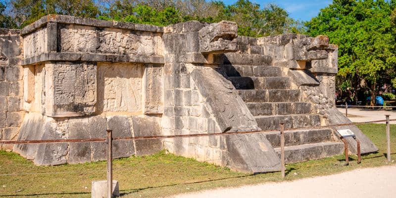 Tempio Aquile Giaguari Chichen Itza