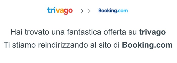 Prenotazione Trivago appartamenti