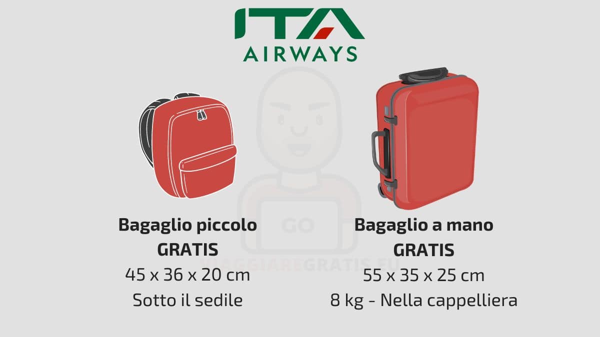 Bagaglio a mano ITA Airways