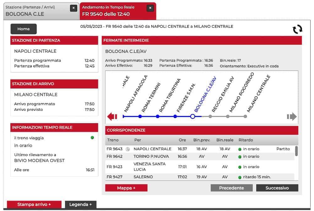 Treni in italia