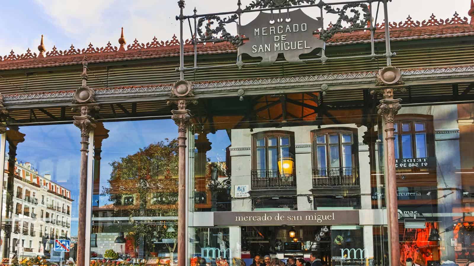 Mercado San Miguel gastronomia Madrid