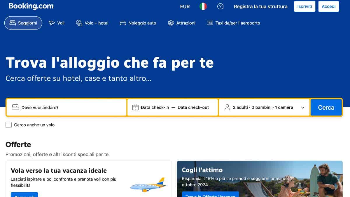 Booking come funziona