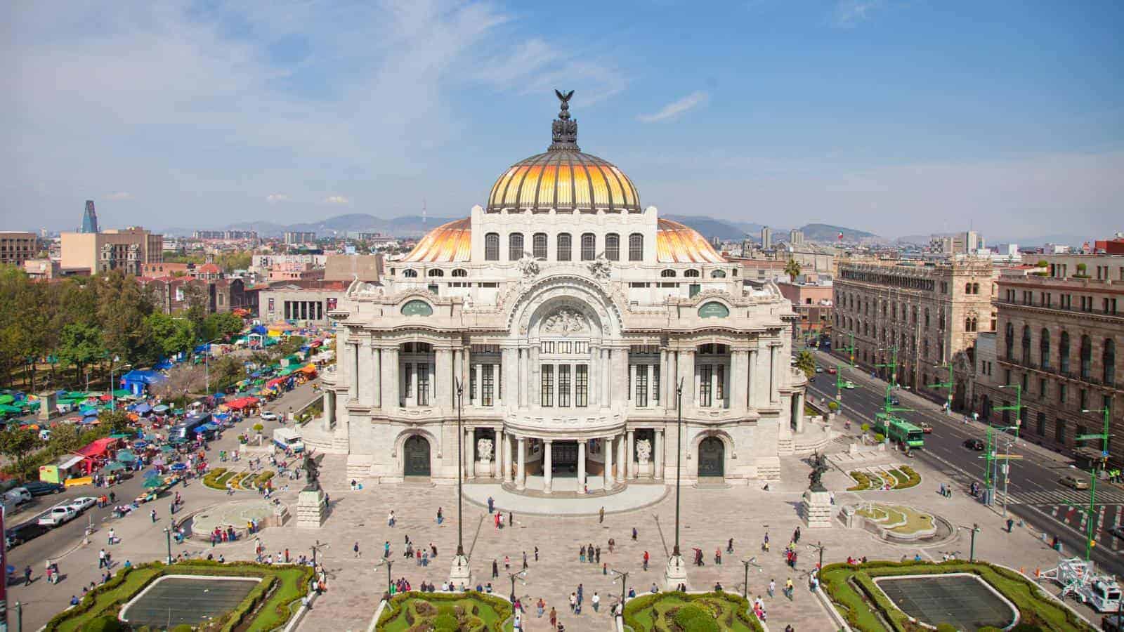 Palacio Bellas Artes Citta del Messico cosa vedere