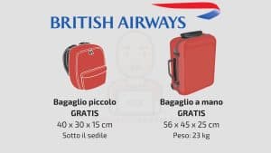Bagaglio a mano British Airways